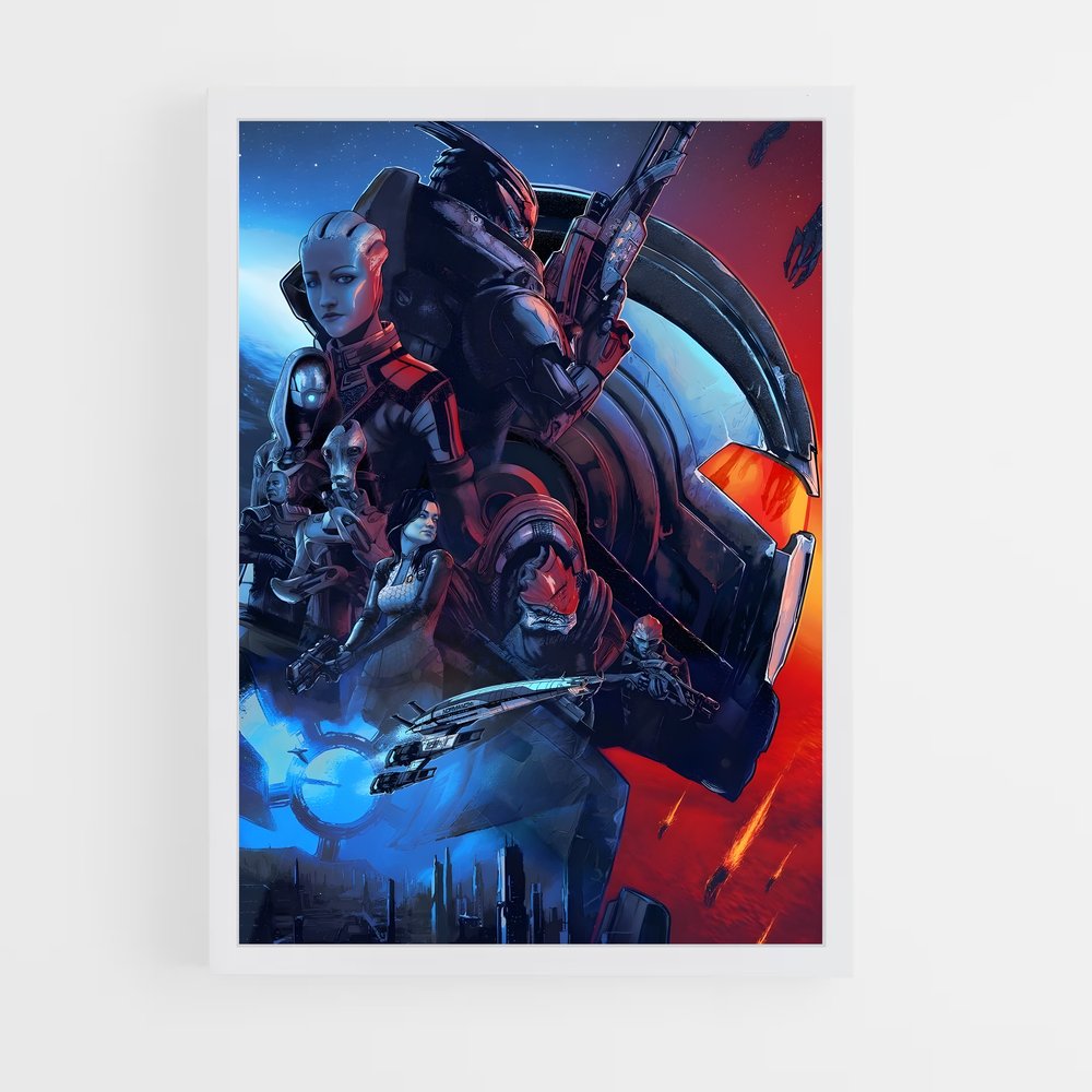 Poster Star Wars: A New Dawn – affiche Mass effect (vue 3)